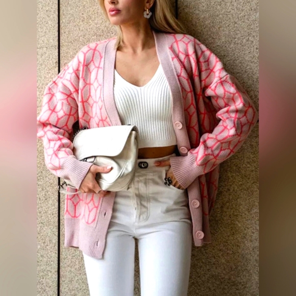 Button Up Long Sleeve Cardigan - Picture 1 of 6